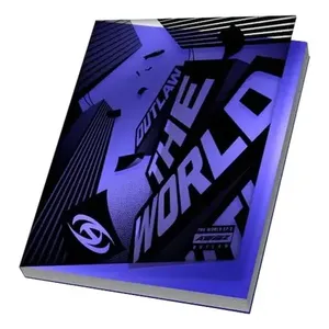 Ateez il mondo Ep. 2 Album fuorilegge portatile PVC/PP/PU di plastica di stoccaggio del libro con Logo personalizzato stampato per Instax Mini Film - Product Image 2