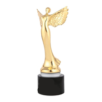 Trophées personnalisés en forme de cœur, en métal plaqué or, étanches et gravés, pour le sport, la guitare, les Émirats arabes unis, les Grammy, les pigeons, les oiseaux, les monstres, la gymnastique