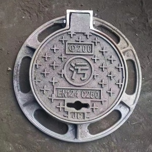 High <strong>Quality</strong> Round Well <strong>Cast</strong> <strong>Iron</strong> Manhole Cover Hot Selling Decorative Graffiti for Road Use - Product Image 4