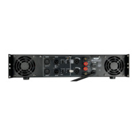Amplificateur extérieur professionnel haute puissance CD-2.800 2 canaux 4/8 ohms 1600W pour enceintes 12/15/18 pouces, métal, portable