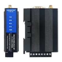 Módulo Transceptor Inalámbrico RF AMSAMOTION RS232/485/422-RF 433MHz, Comunicación de Alta Velocidad, Descarga Remota, Aplicación PLC