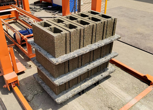 Brickmac tự động bê tông rỗng khối paver rung máy ép khối máy với giá rẻ - Product Image 3