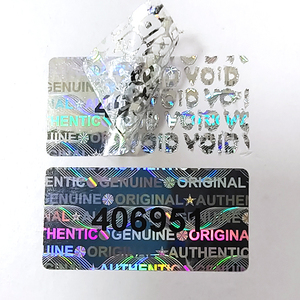 100 Etiquetas de Seguridad Holográficas con Número de Serie, a Prueba de Manipulación, con Efecto VOID, Anti-falsificación, para Promoción - Product Image 2