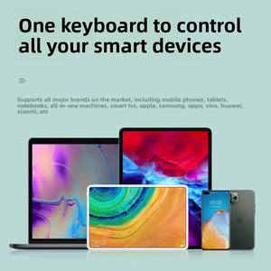 कैप्शिटिव कीबोर्ड के लिए वायरलेस मल्टी-सिस्टम संगतता म्यूट बटन बहु-कार्यात्मक बटन 104 कुंजी - Product Image 3