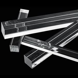 Haoliang Factory Wholesale High Transparency 2mm -170mm Clear PMMA Plastic Acrylic Square Rod for LED <strong>Ledlighting</strong> - Product Image 3