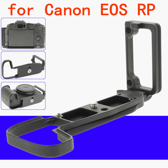 PEIPRO EOS RP Quick Release L Plate Bracket Grip Holder L-Bracket Vertical QR Plate Clamp for Canon EOS RP EOSRP Camera