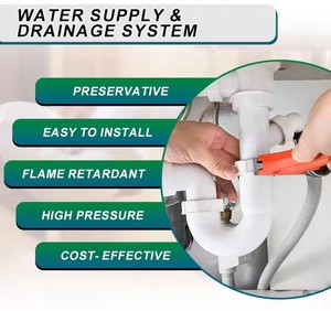 Nhà Máy astm2846 PVC công cụ hệ thống ống nước Vật liệu nước cpvc Ống 3/4 ''cpvc ống nối kem màu cpvc phụ kiện đường ống - Product Image 4