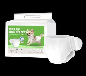 Disposable Pull up Female Dog <b>Diapers</b>, 360° Stretchy Waist Puppy <b>Diapers</b>, Super-Absorbent <b>Diapers</b> in Heat <b>Period</b>, M 10 Pcs - Product Image 3
