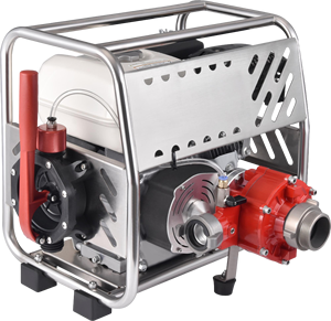 (Série connectable) Pompe centrifuge WBS-W18/5.5-4DS-2, Pompe à incendie portable haute pression 180 m - Product Image 6