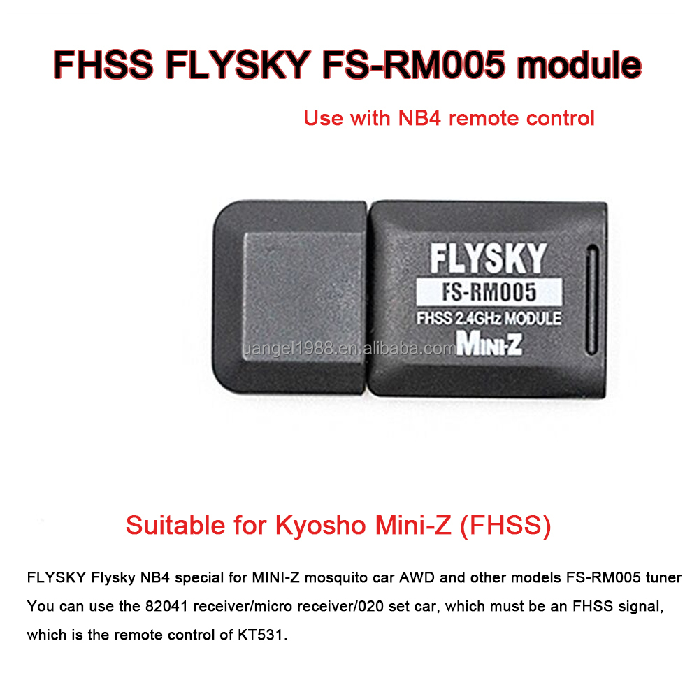 FLYSKY NB4 Mini Z FHSS 2.4ghz Module FS-RM005 for Kyosho RC Cars