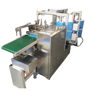 Máquina de embalaje de sellado lateral 4 para pasta de Gel de enfriamiento, pasta de reumatismo, pasta de calor