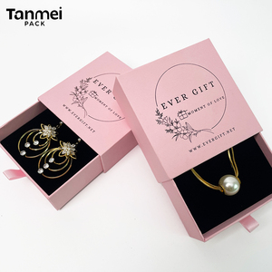 Caja de Joyería de Papel con Logotipo Personalizado para Anillos, Aretes, Pulseras, Colgantes y Collares, Empaque Premium - Product Image 2