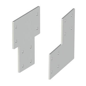 ขายึดโลหะแบบกำหนดเองสำหรับงานไม้ ขายึดมุมสำหรับคานไม้ - Product Image 4