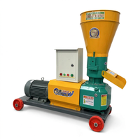 Nouvelle machine à granulés d'aliments pour animaux en acier allié, capacité de 200 kg/h, pour la transformation des aliments pour poulets, porcs, vaches, moutons, lapins