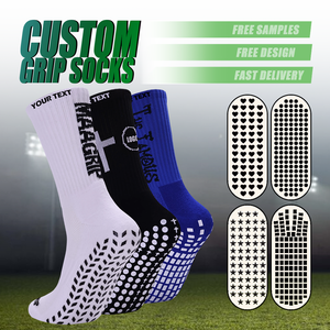 Calcetines de fútbol de alta calidad para hombre, calcetines deportivos antideslizantes, calcetines de fútbol antideslizantes personalizados, calcetines deportivos transpirables con agarre - Product Image 1