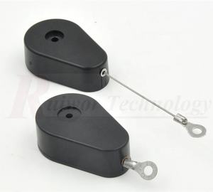 Cordon de sécurité anti-vol en forme de goutte d'eau, avec embout de câble d'anneau, utilisé pour des communication gratuites et interactifs, 10 pièces - Product Image 1