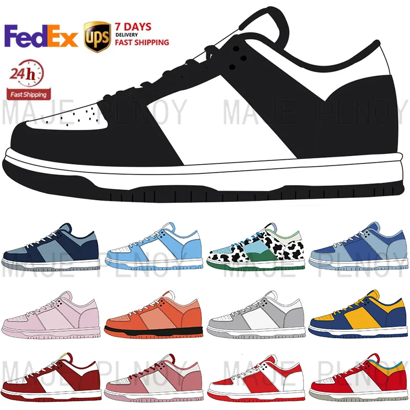 Em Stock SB Low Retro Branco Preto Panda Men's casual shoes Sapatos de caminhada das mulheres SB Low sneakers Trainer Calçados infantis