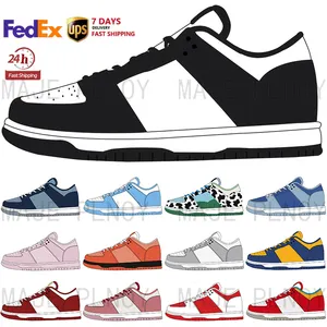 In magazzino SB Low Retro bianco nero Panda scarpe casual da uomo scarpe da passeggio da donna SB sneakers basse Trainer scarpe per bambini