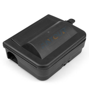 NOUVEAU Boîte de contrôle des rats en plastique rechargeable Souris Souris Piège à rongeurs Station d'appât pour rats - Product Image 2