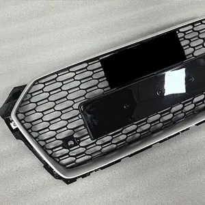 StarNav For <b>A5</b> S5 B9 2017-2019 Upgrade RS5 Style Car Front Bumper Grille Racing Upper Honeycomb Mesh Accessories - Product Image 2