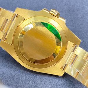 Montre de sport multifonctionnelle pour homme, mouvement automatique, lunette bleue, date, aiguilles, cristal saphir, chronographe en acier inoxydable - Product Image 3