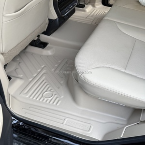 Protector de Interior de Auto KQD, Alfombrilla Antideslizante e Impermeable de TPE 5D para el Piso de la Fila Delantera y Trasera, Compatible con sus Vehículos - Product Image 4