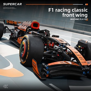 Modellino Auto da Corsa <span class=keywords><strong>McLaren</strong></span> F1 in Scala 1:8, Kit Fai-da-Te con Plastica ABS e 1432 Parti, Modello Auto da Assemblare - Product Image 5