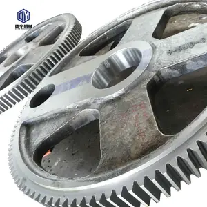 Fabricantes de mecanizado de engranajes Proveedores Engranajes rectos grandes de latón de acero industrial de precisión personalizados