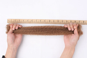 100% Bulk Natuurlijk Braziliaans Haar <span class=keywords><strong>Afro</strong></span> <span class=keywords><strong>Kinky</strong></span> 10 Inch 30G Extensions Verdraait Vlechten En Dreadlock Loc Reparaties 100% Mensenhaar - Product Image 5