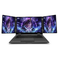 Laptop Gaming Populer 16+10.5+10.5 Inci Prosesor Inter Core I5 Generasi ke-12 Ordinateur Gamer Laptop Tiga Layar