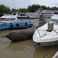 Florescence Prix usine Caoutchouc naturel réutilisable Certifié CCS BV ISO Garantie 24 mois pour le sauvetage de navires en mer, robuste, noir