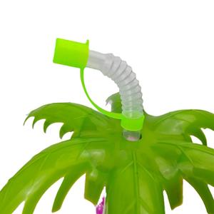 Vaso de Plástico con Forma de Palmera de 15 Onzas con Logotipo Personalizado de 6*28 cm para Playa y Fiesta Hawaiana - Product Image 5