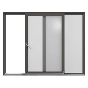Ventanas corredizas Certificado australiano Negro Alaminuim Ventanas corredizas Ventanas baratas Ventana corrediza de aluminio de doble acristalamiento - Product Image 6