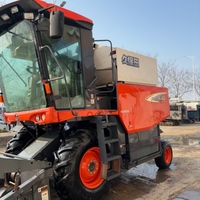Machinerie agricole, moissonneuse-batteuse à riz Kubota 100HP PRO100, moissonneuse-batteuse à riz avec prix plus bas