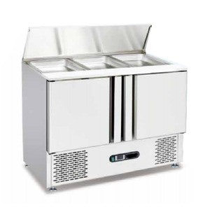 Bảng Top salad Bar Prep <span class=keywords><strong>Countertop</strong></span> salad Bar tủ lạnh hiển thị truy cập hàng đầu salad Bar Cooler - Product Image 3