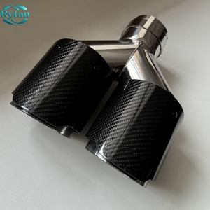 Punta de <span class=keywords><strong>escape</strong></span> de fibra de carbono Rytan Factory, puntas de <span class=keywords><strong>escape</strong></span> universales <span class=keywords><strong>para</strong></span> automóvil, acero inoxidable y punta de <span class=keywords><strong>escape</strong></span> de carbono brillante - Product Image 5