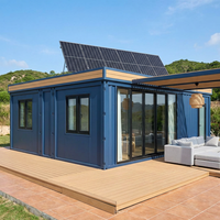 Maison conteneur préfabriquée extensible de haute qualité 20Ft 30Ft 40Ft, 2 3 4 chambres, modulaire, style ferme, pour usage en parc