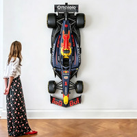 Venta de Coche de Carreras McLaren F1 Simulado de Alta Calidad a Escala Media, Coche de Carreras F1 Personalizado a Escala 1:1