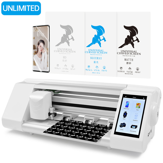 2024 Unlocked Wifi Hydrogel Maquina Corte Hidrogel Ilimitad Cutter Mobile Screen Protector Cutting Machines for Tablet