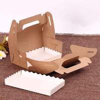 Boîte à croissants personnalisée STP, écologique, en gros, emballage de luxe en carton pour pâtisserie, fermeture magnétique, logo pour boulangerie