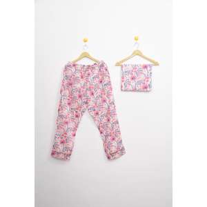 Conjunto de Pijama de Algodón para Mujer, Diseño Boho, Ropa de Dormir Cómoda, Precio al por Mayor 100% Premium - Product Image 5