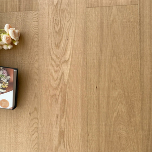 Parquet en bois d'ingénierie en chêne blanc certifié ISO9001, grade AB, durable, à clipser, brossé, multicouche 15 mm pour chambre à coucher - Product Image 5