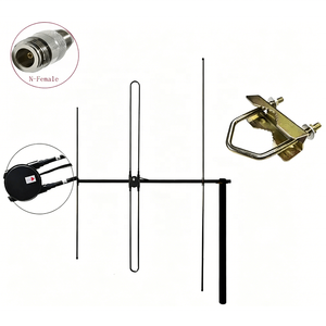 Antena Yagi VHF de 136-174 MHz, Alta Ganancia de 7 dBi, Direccional, 3 Elementos, Antena Yagi VHF para Exteriores - Product Image 2