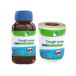 Пользовательский принт, бутылка для лекарств, Сироп от кашля, клейкая этикетка, бутылка, этикетка, наклейка - Product Image 6