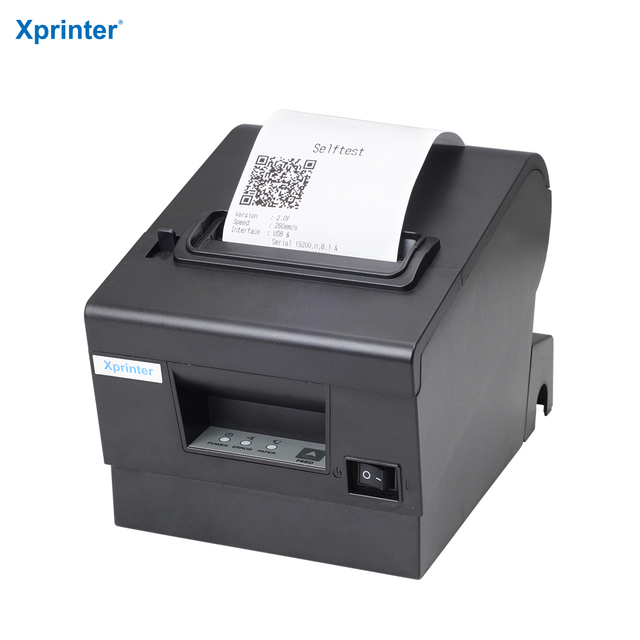 Xprinter XP-S300H High Speed 300mm/s Thermal Receipt Printer Network Usb Serial Interfaces Inkless Printer Imprimante Thermique