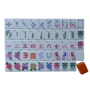 Zhenyan 2026 New Design OEM American Jewish Acrylic <b>Mahjong</b> Tiles <b>Set</b> Modern Portable Casino Gambling <b>Set</b> for Family & Friends - Product Image 6