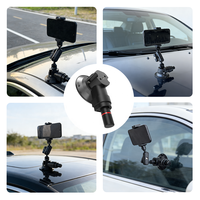 Çok Amaçlı 3 İnç Vakumlu Tutucu, Gösterge Paneli Kamerası, GPS, Tablet Tutucu için Cam/Döşeme Düz Yüzeylerde Kullanım