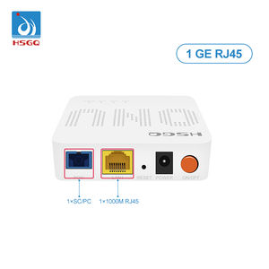 Gpon ONU <span class=keywords><strong>Pont</strong></span> HSGQ-X100DG Modem à fibre <span class=keywords><strong>optique</strong></span> 1 10/100/1000M Port RJ45 SC 110 ~ 240VAC 12V/0.5A DC ONT En stock - Product Image 5