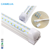 Tube LED T8 intégré en forme de V de 2 pieds, 3 pieds, 4 pieds, 18W, 27W, 36W, avec couvercle transparent, design extensible, tube LED 18W, tube LED T8