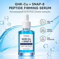 Sérum Visage Anti-Âge et Réparateur Éclaircissant au Peptide GHK-Cu, Niacinamide et Acide Hyaluronique Snap-8
